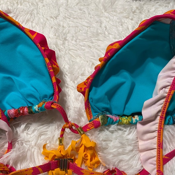 Beautiful tropical bikini top 😍🥰 NWOT - Picture 5 of 8